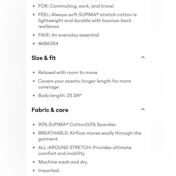 NWT ATHLETA black essential long tee size S - Picture 3 of 5